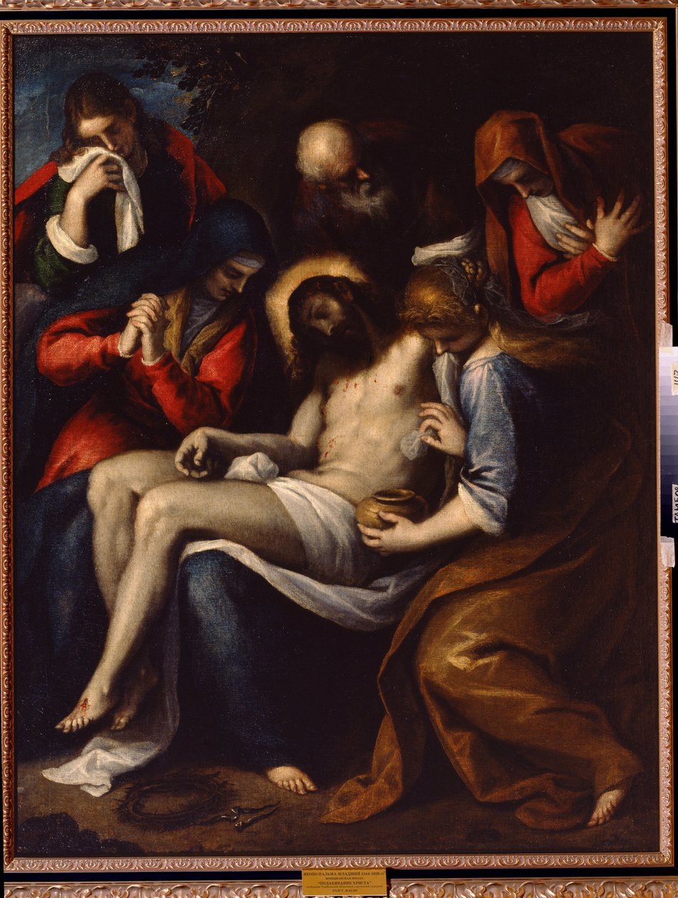 Pena. Pintura de Jacopo por Antonio Negretti dit Palma le Jeune (Palma, o Jovem de Palma Il  Giovane