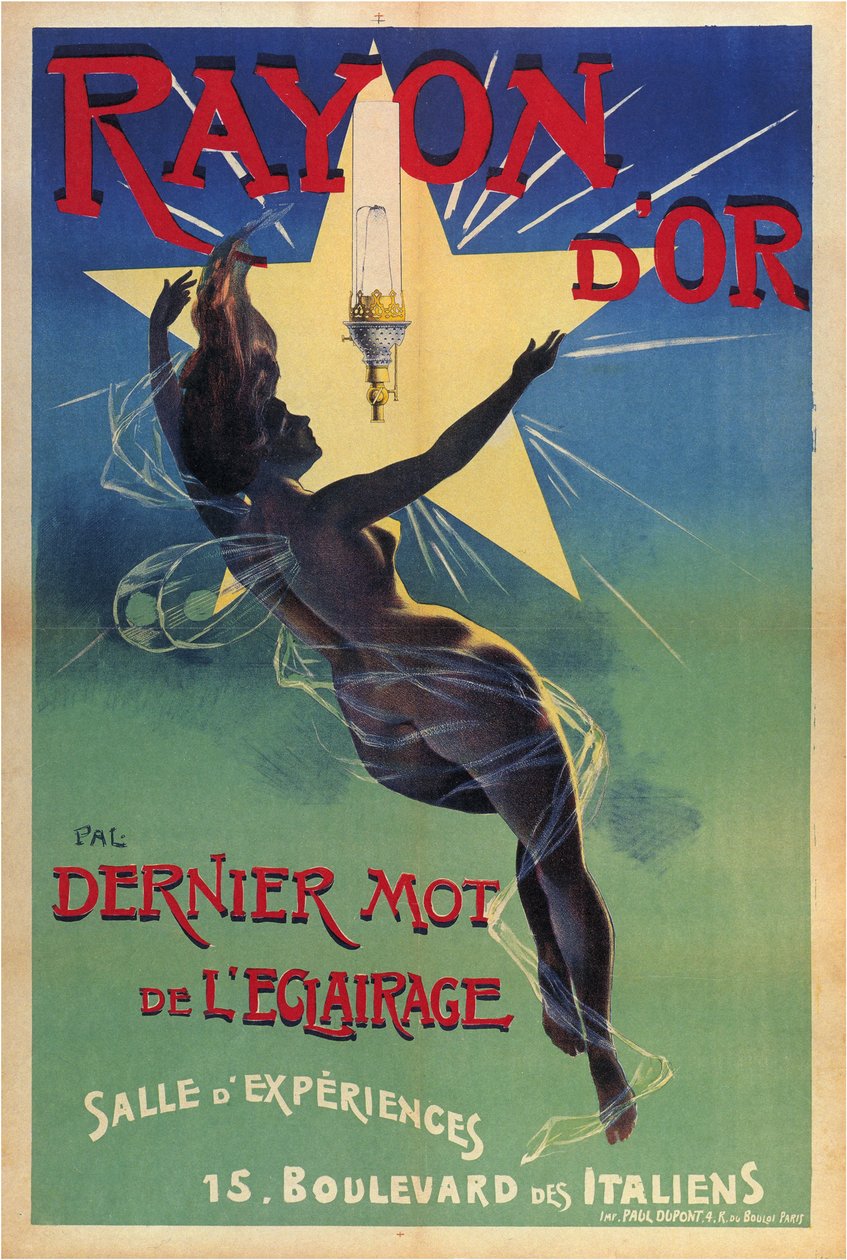Raio Dourado - Última Palavra de Iluminação, 1895 de Paléologue