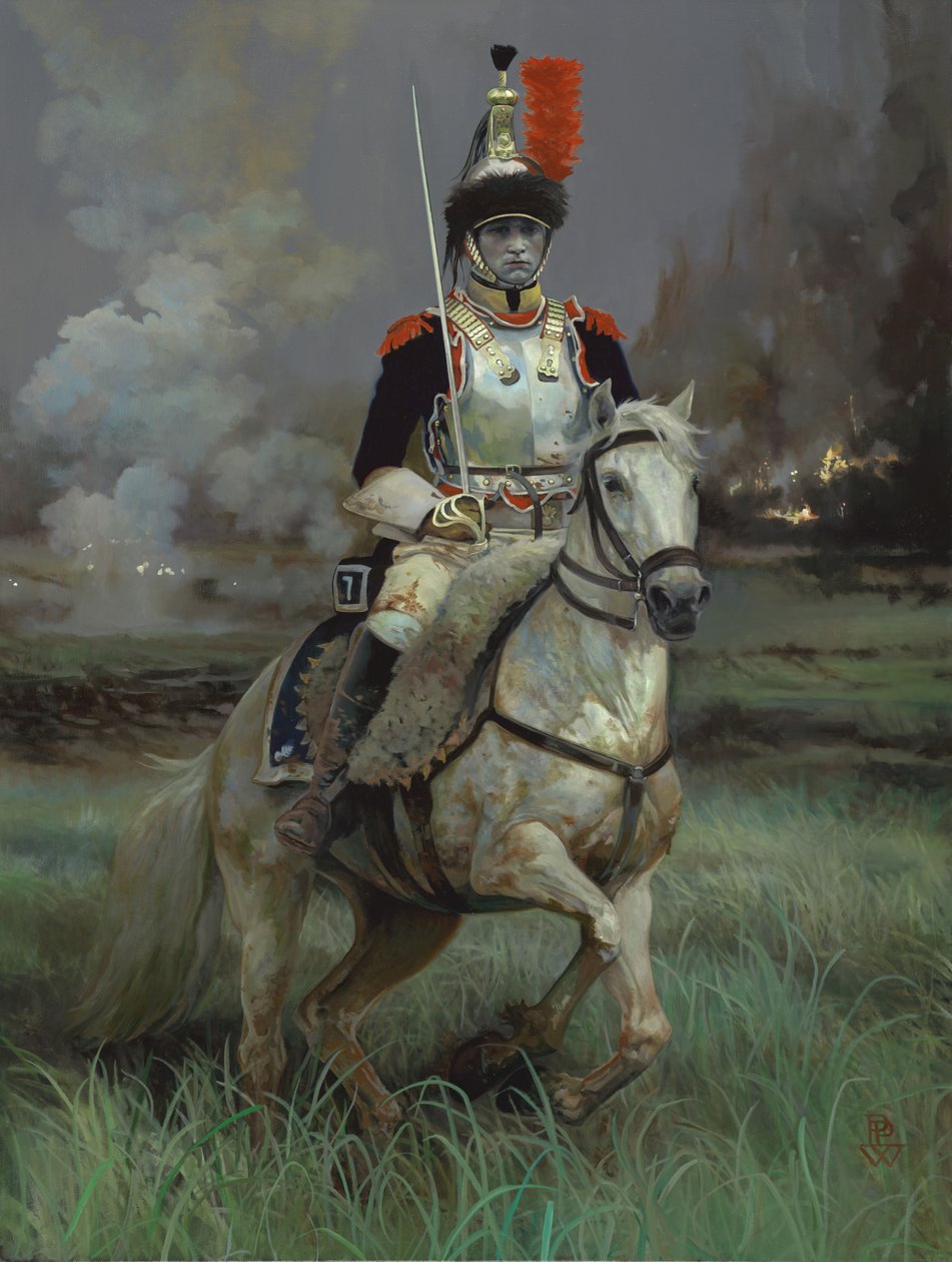Cuirassier, 2016 (óleo sobre tela) de Pamela Patrick White