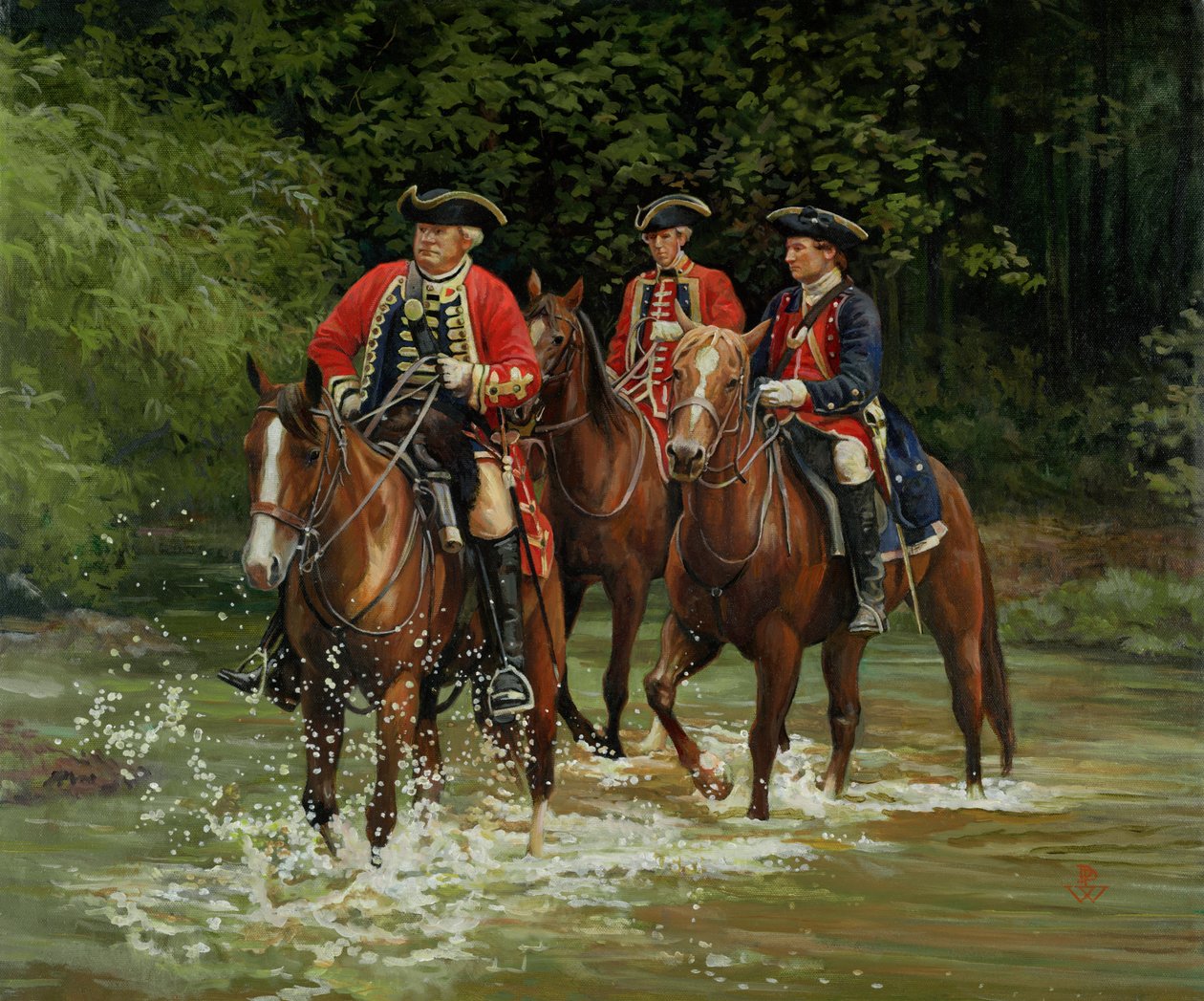 Expedição de 1755, 2011 (óleo sobre tela) de Pamela Patrick White