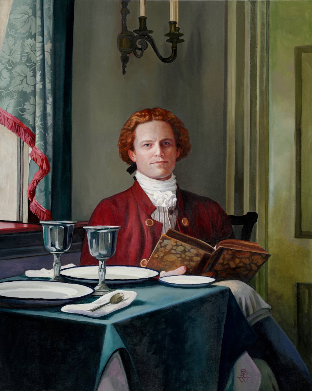 Jefferson, 2005 (óleo sobre tela) de Pamela Patrick White