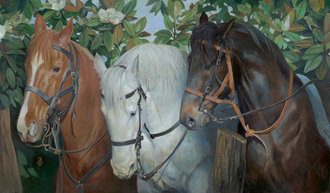 Rescued, 2014 (óleo sobre tela) de Pamela Patrick White