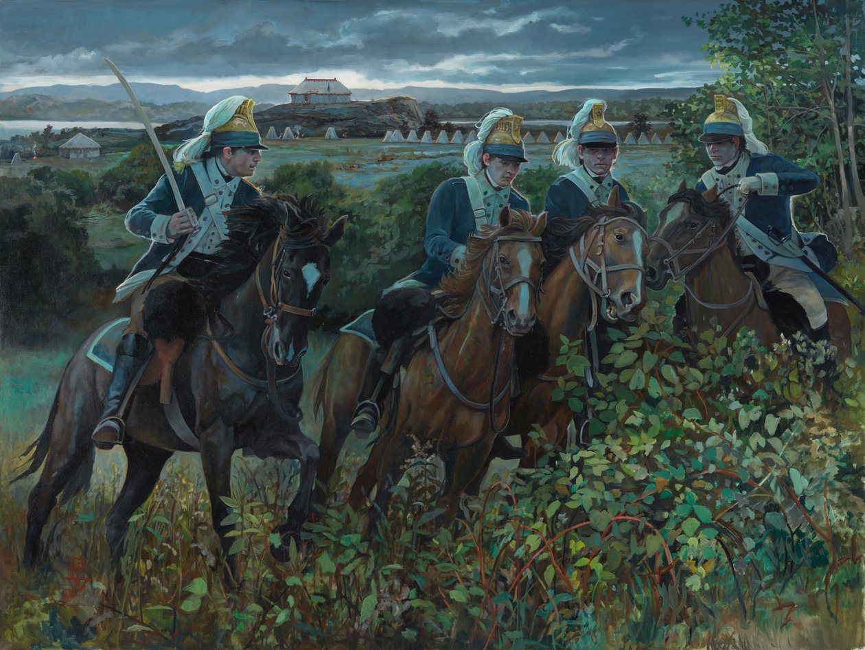 O cavalo de Sheldon, 2021 (óleo sobre tela) de Pamela Patrick White