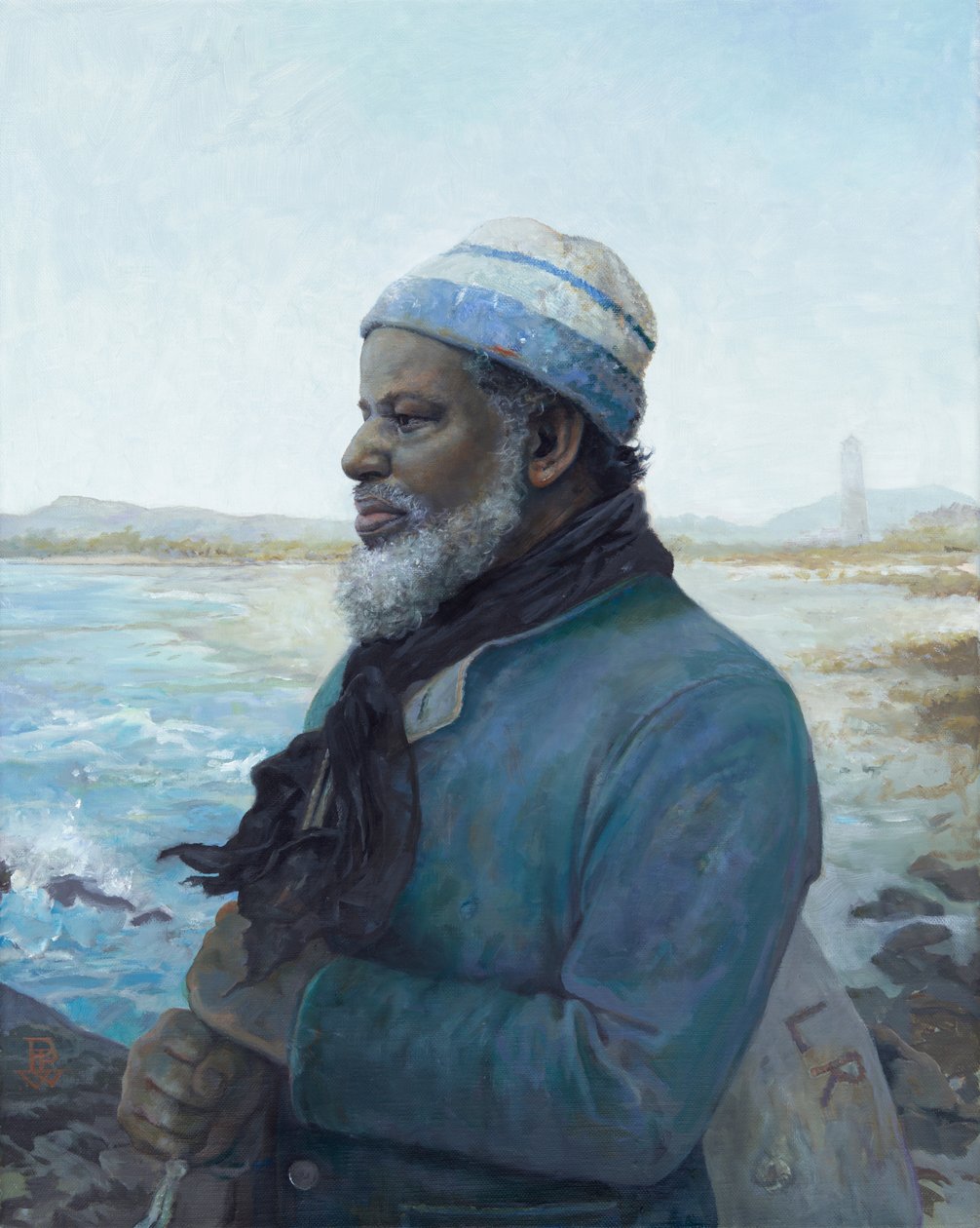 O Marinheiro Fugitivo, 2020 (óleo sobre tela) de Pamela Patrick White