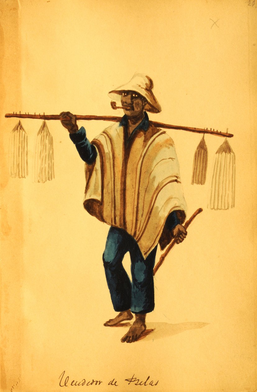 Vendedor de velas de Pancho Fierro