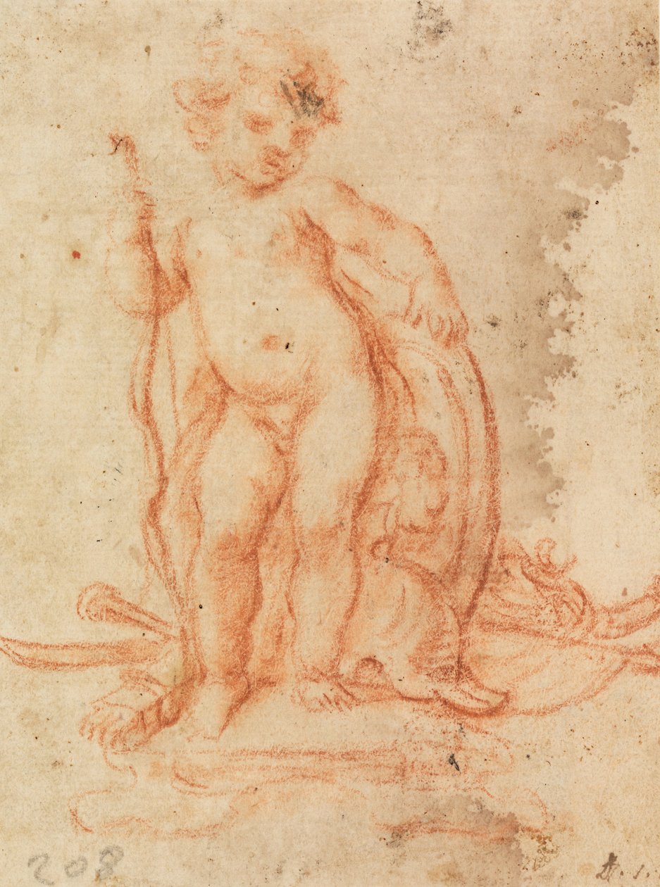 Design para Cupido e Troféu de Armas de Paolo de Mattheis