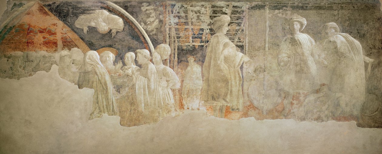 O Sacrifício e a Euforia de Noé, 1446-8 de Paolo Uccello