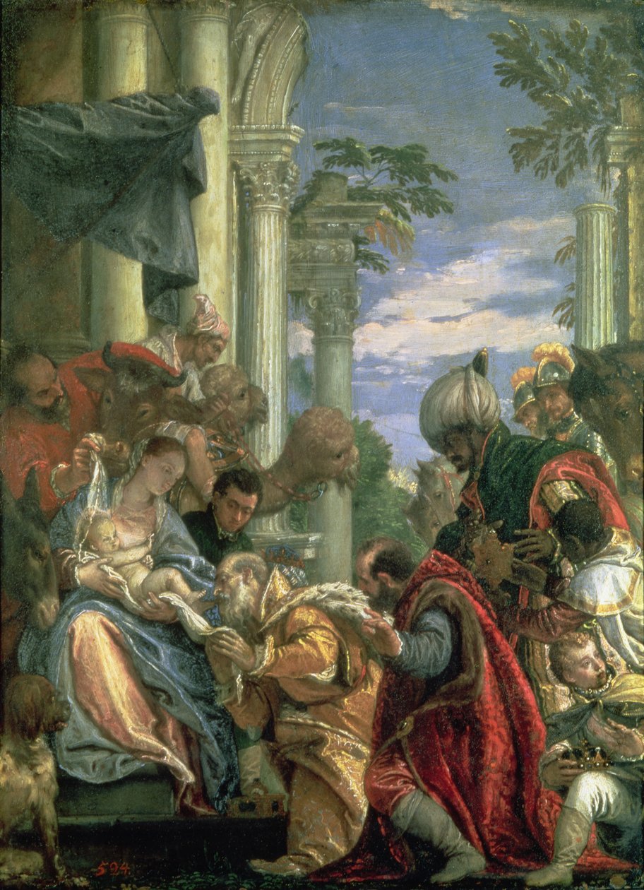 Adoração dos Magos, 1570s de Paolo Veronese