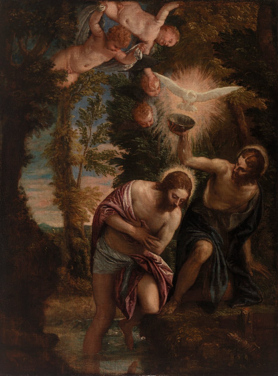 Batismo de Cristo de Paolo Veronese