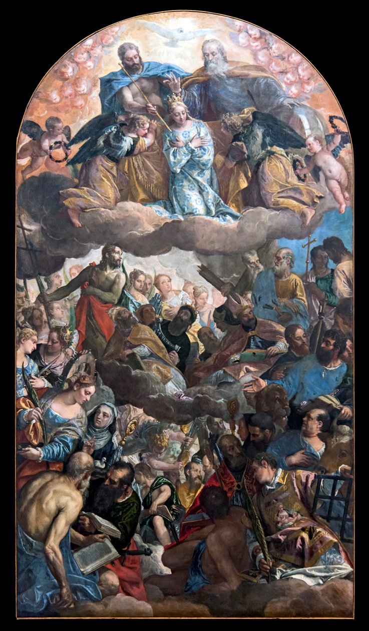 Coroação de Maria de Paolo Veronese