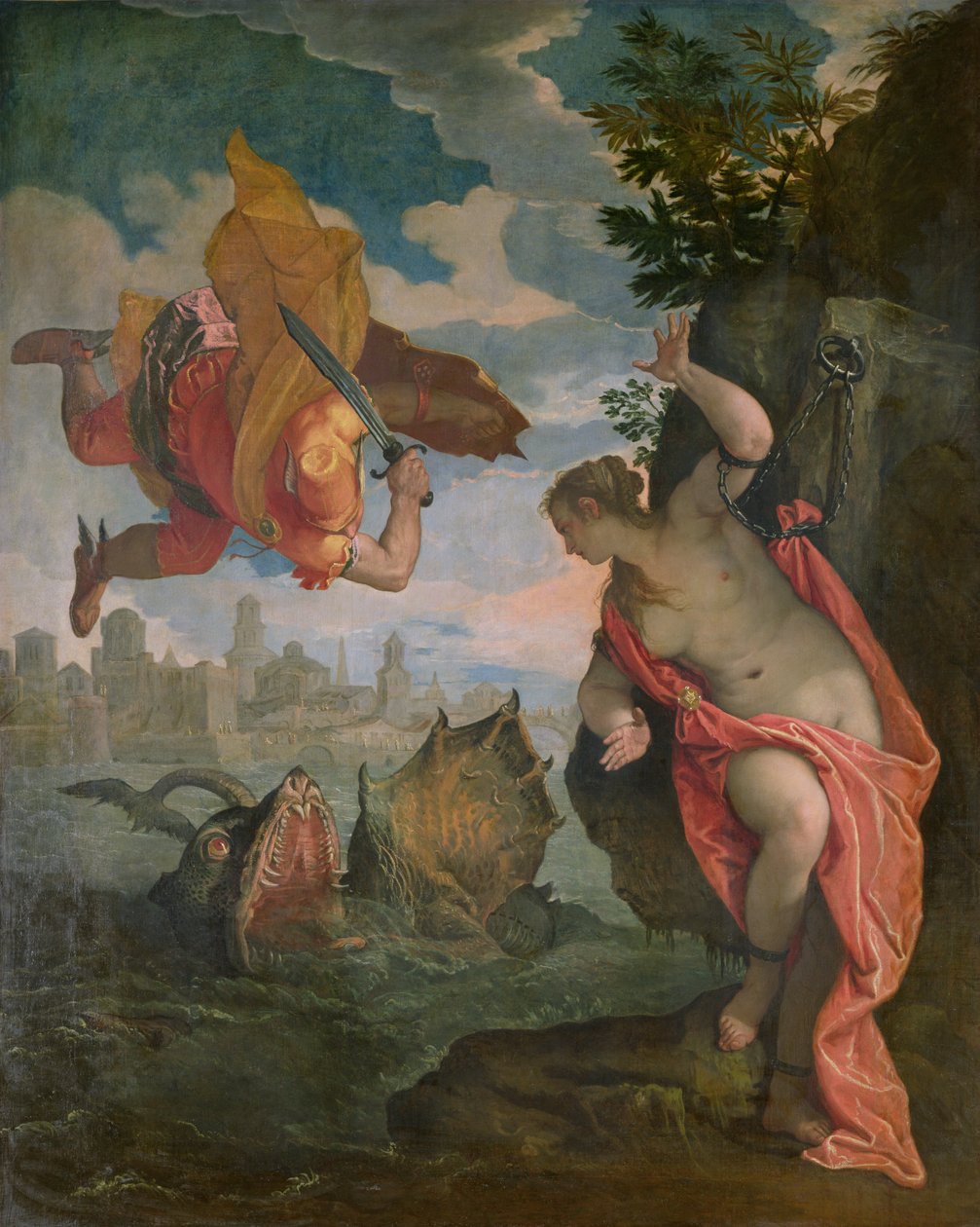 Perseu Resgatando Andrômeda de Paolo Veronese