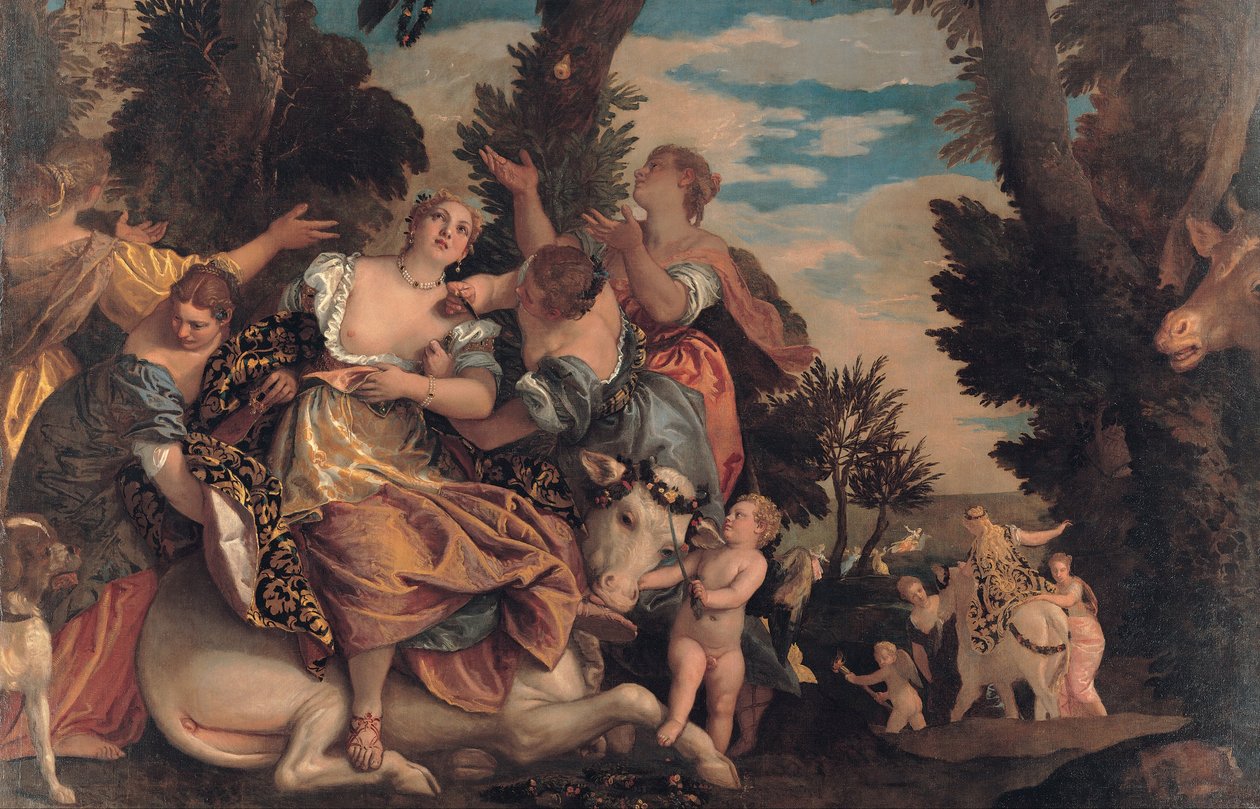 Violação da Europa de Paolo Veronese