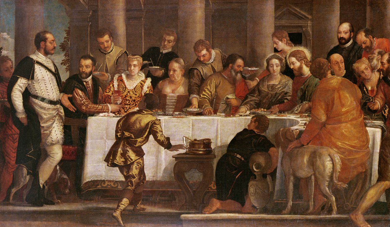 A festa de casamento em cana de Paolo Veronese