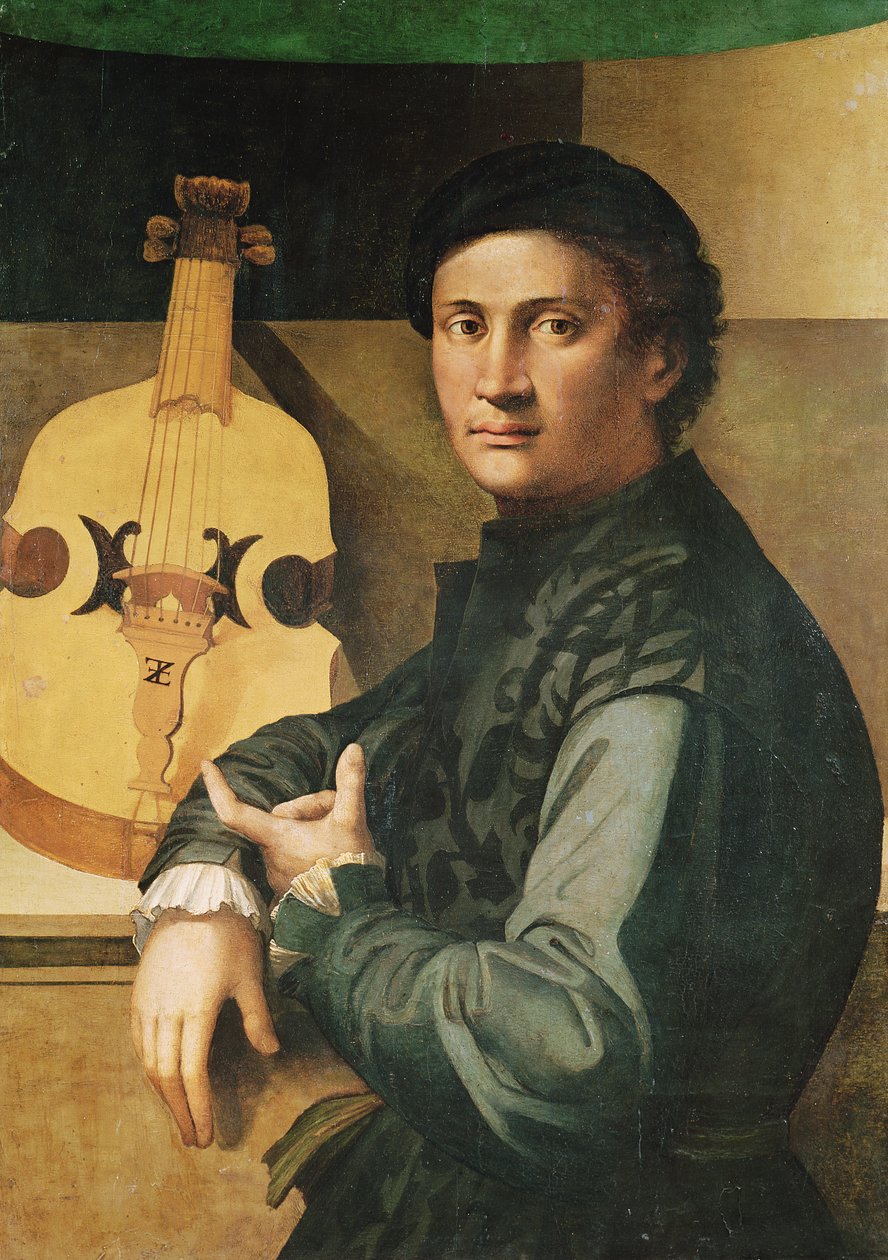 O jogador da viola de Paolo Zacchia