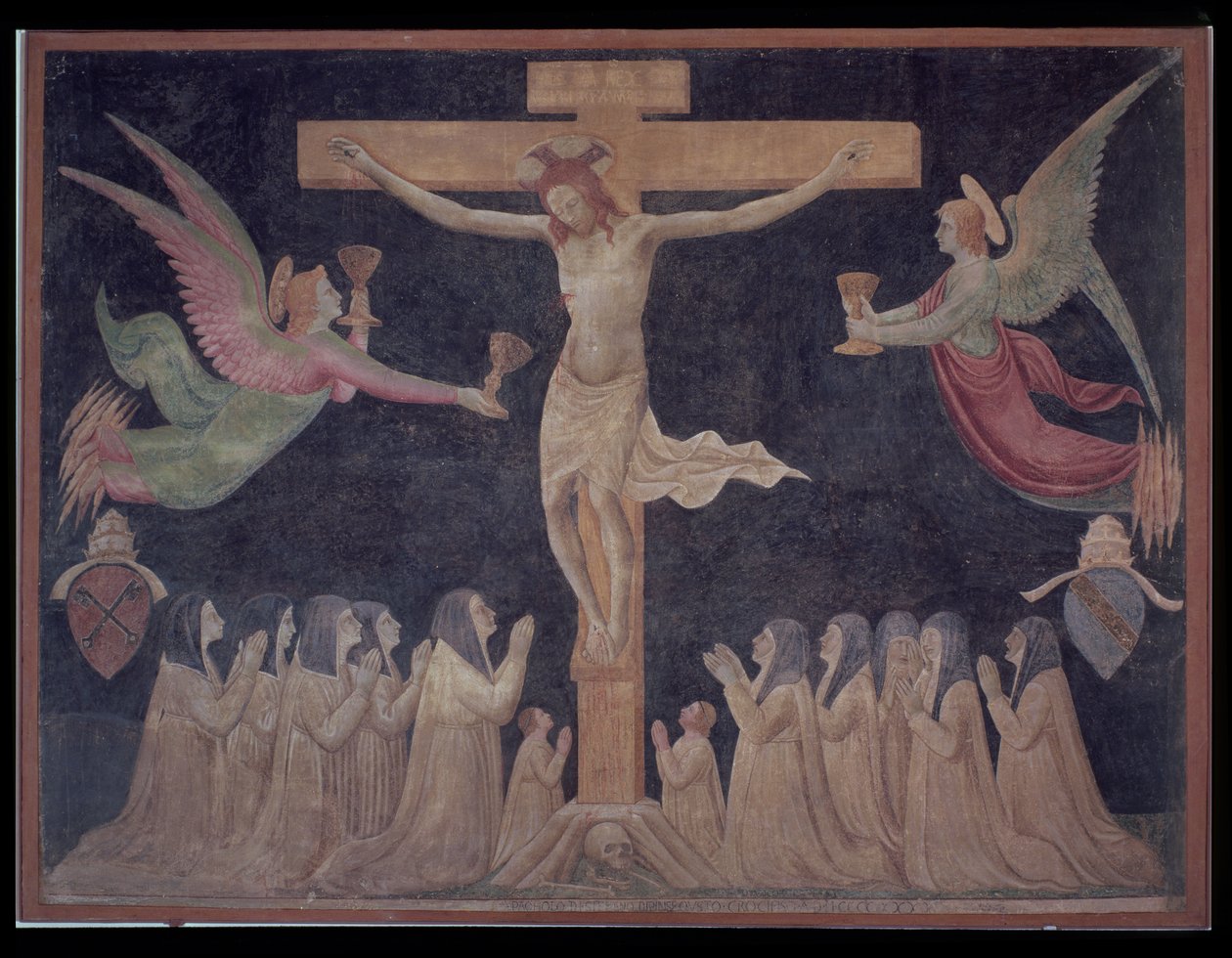 Crucificação, c.1448 de Paolo di Stefano Badaloni Schiavo