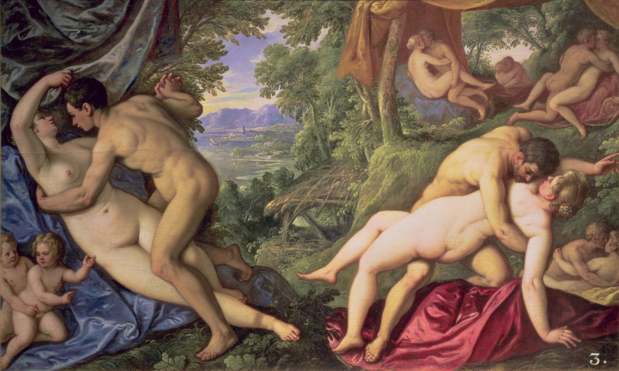 Amantes de Paolo (1540 96) Fiammingo