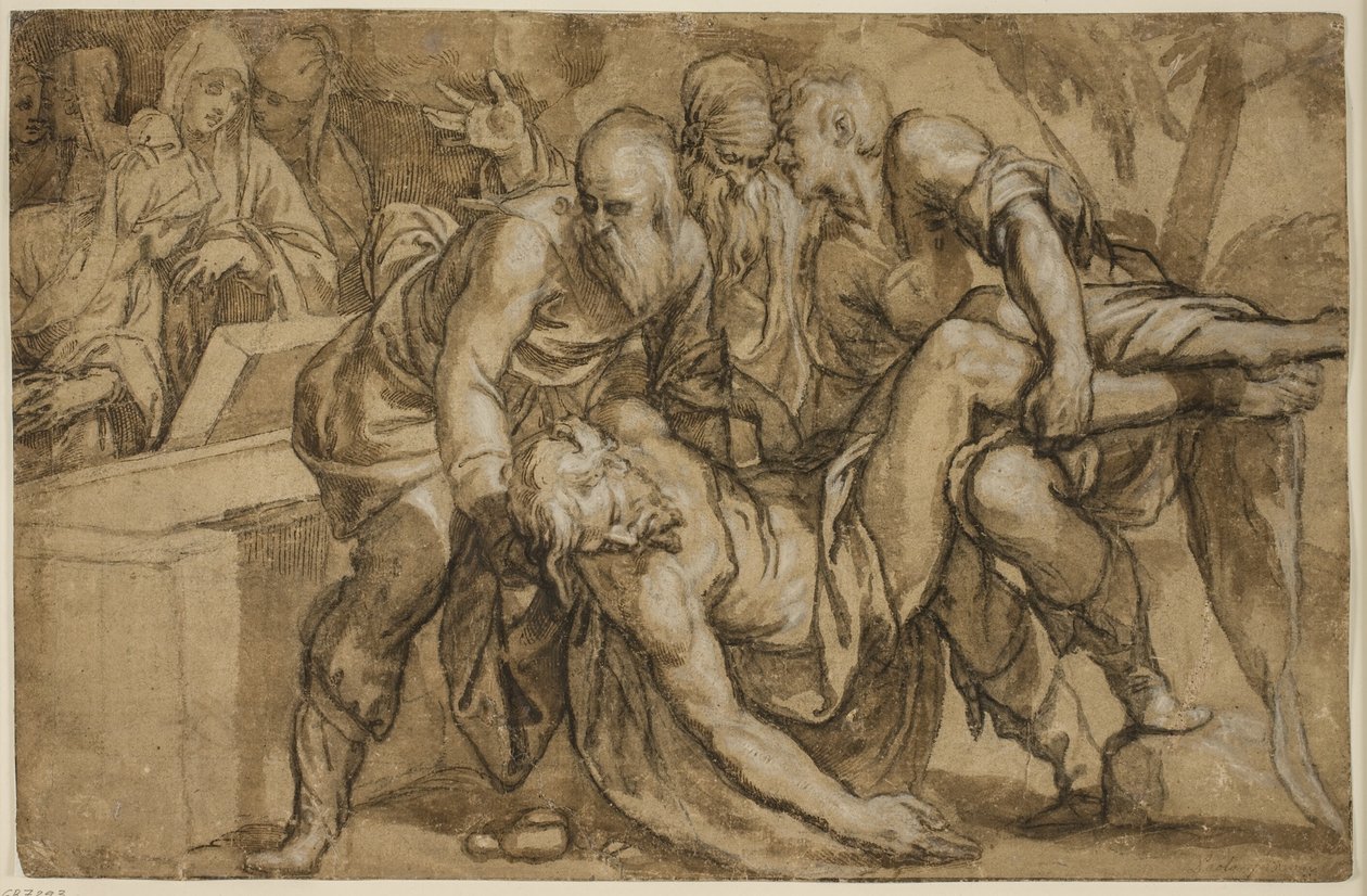 O sepultamento de Paolo Farinati