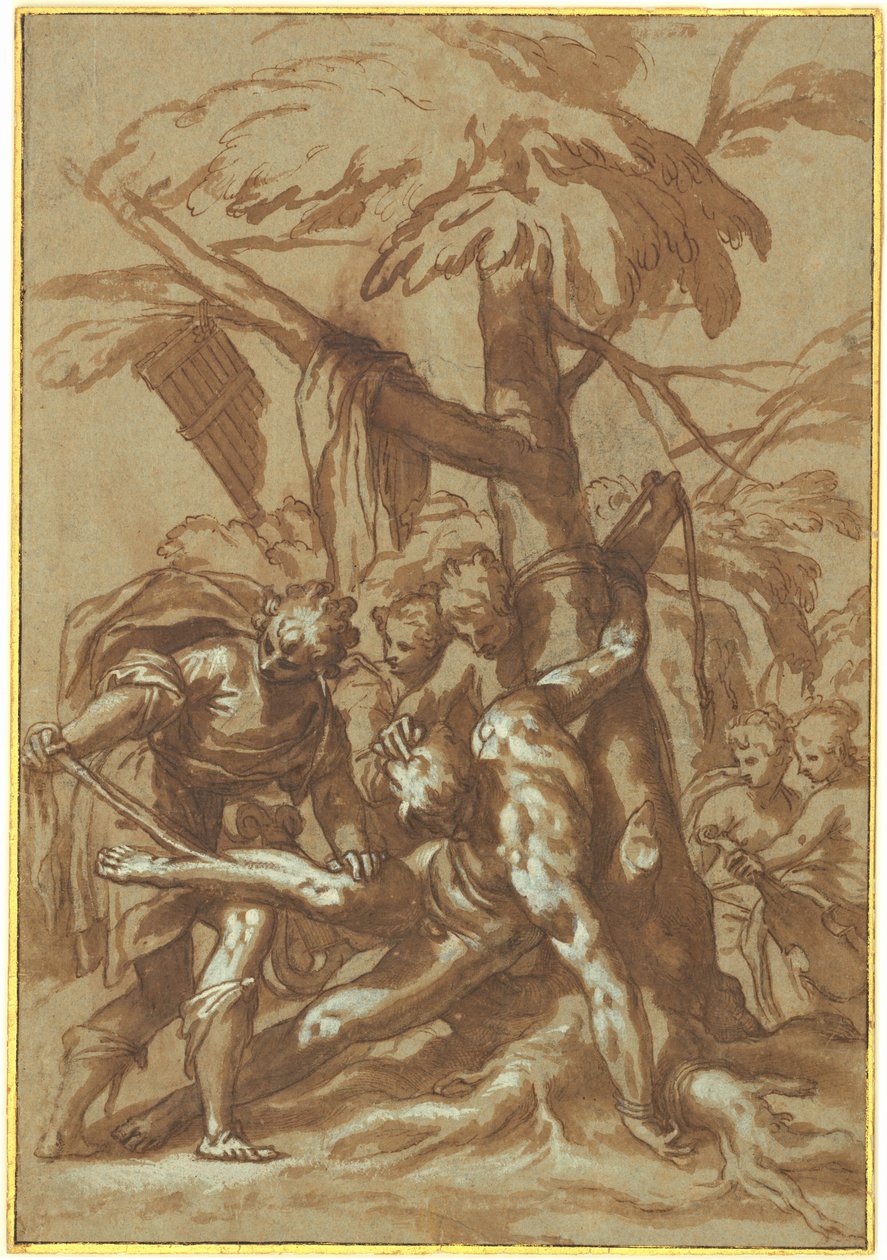 O esfolamento de Marsyas de Paolo Farinati