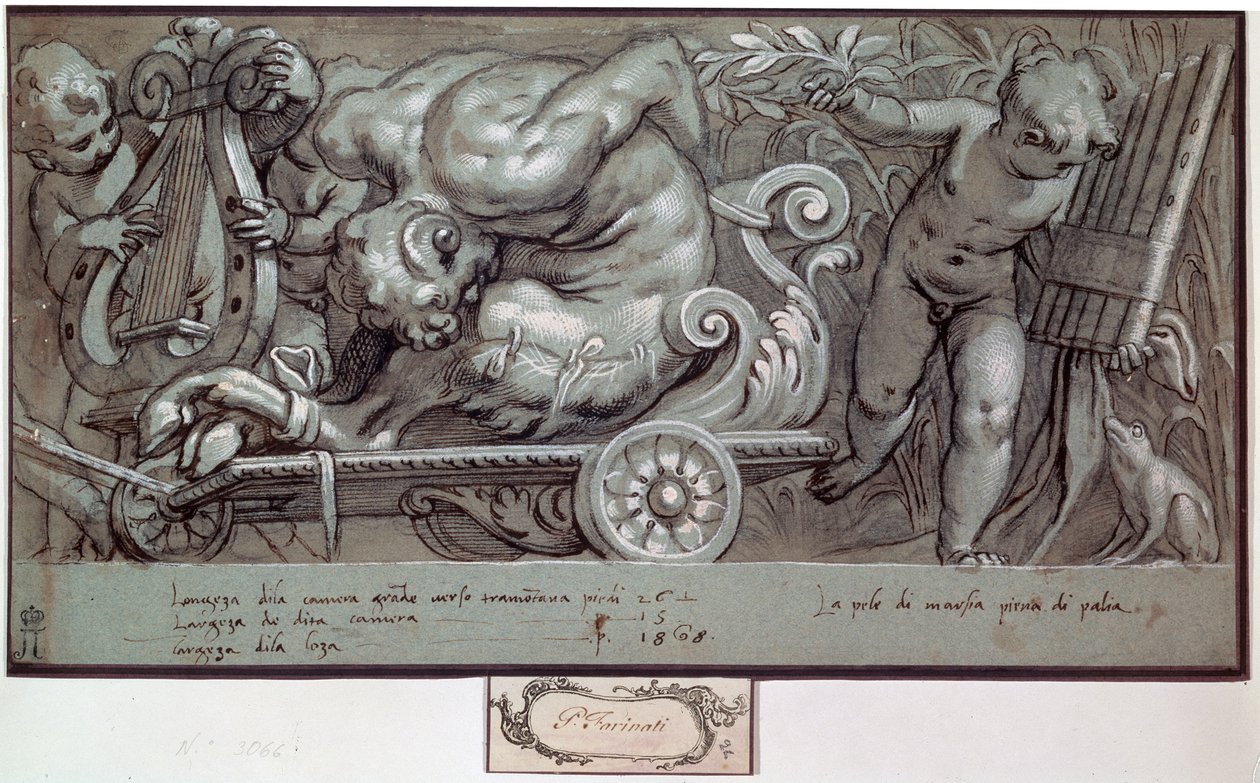 A punição de Marsyas, c1573. de Paolo Farinati