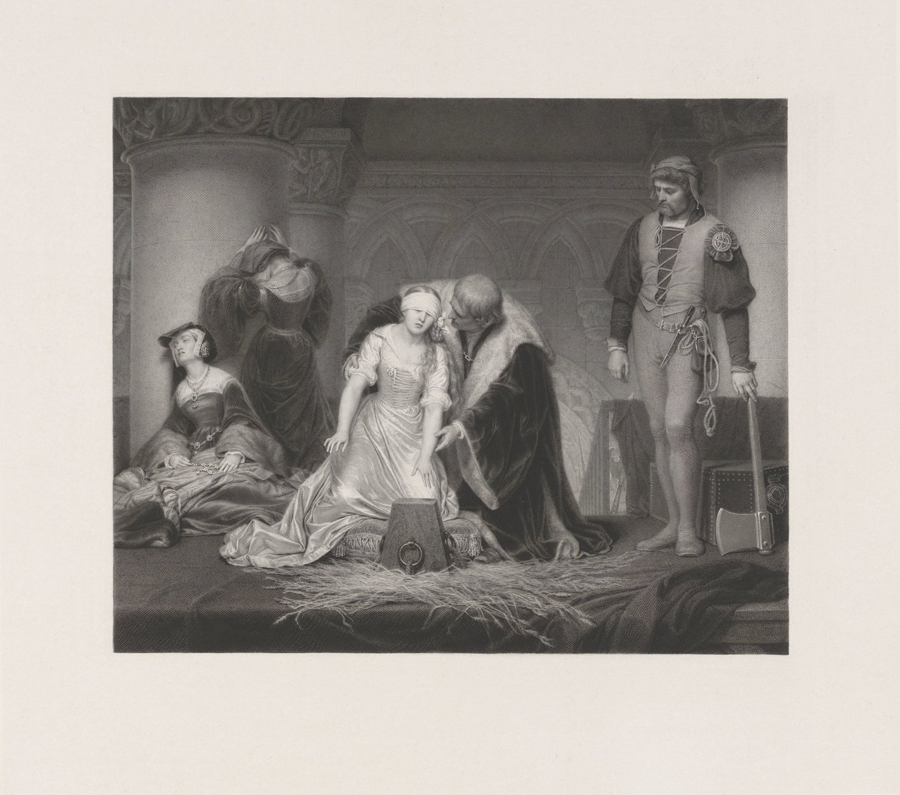 A execução de Lady Jane Grey de Paolo Mercuri