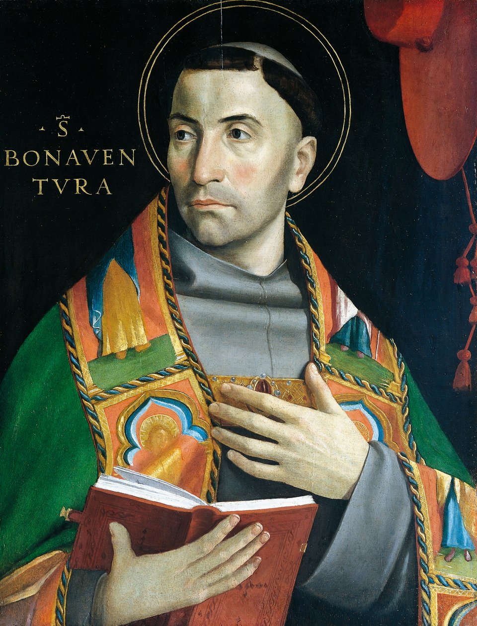 São Boaventura (1221-74) de Paolo Morando Cavazzola