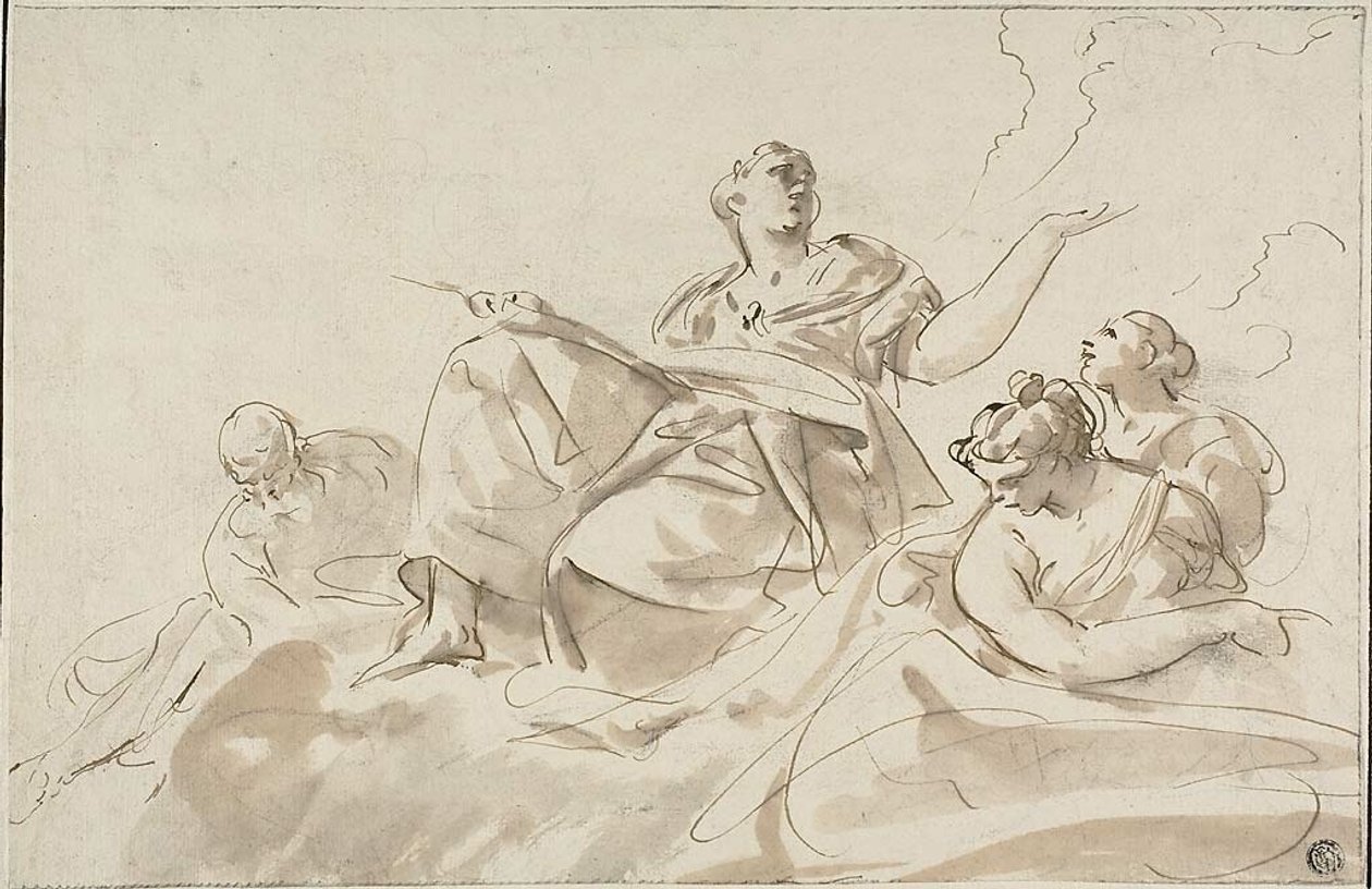 Figuras alegóricas de Paolo Pagani