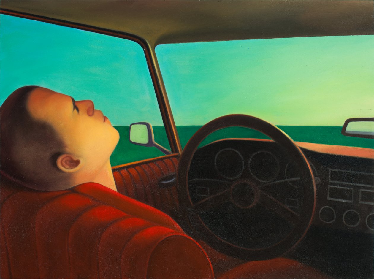 Eu sei que acabou, 2021 (óleo sobre painel de madeira) de Paolo Perfranceschi