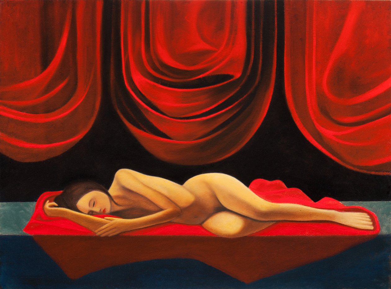 As três memórias, 2016 (óleo sobre painel de madeira) de Paolo Perfranceschi