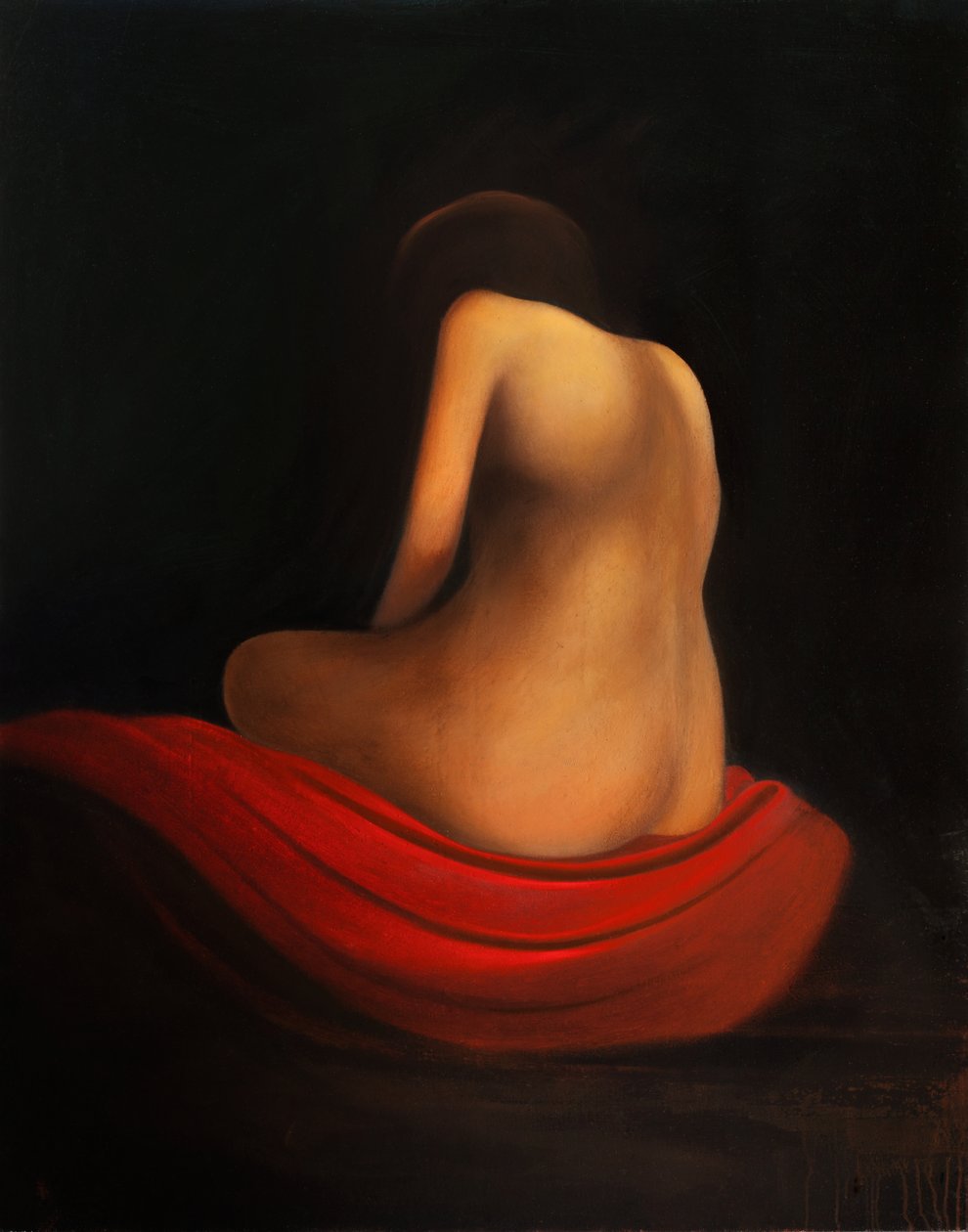 Sem título, 2016 (óleo sobre painel de madeira) de Paolo Perfranceschi