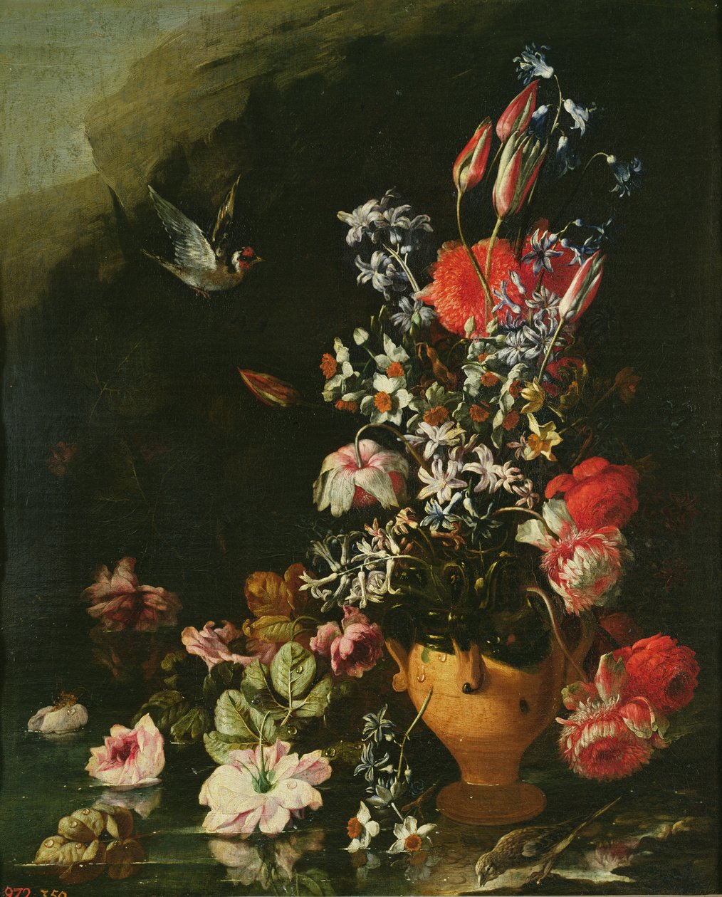 Ainda vida de flores de Paolo Porpora