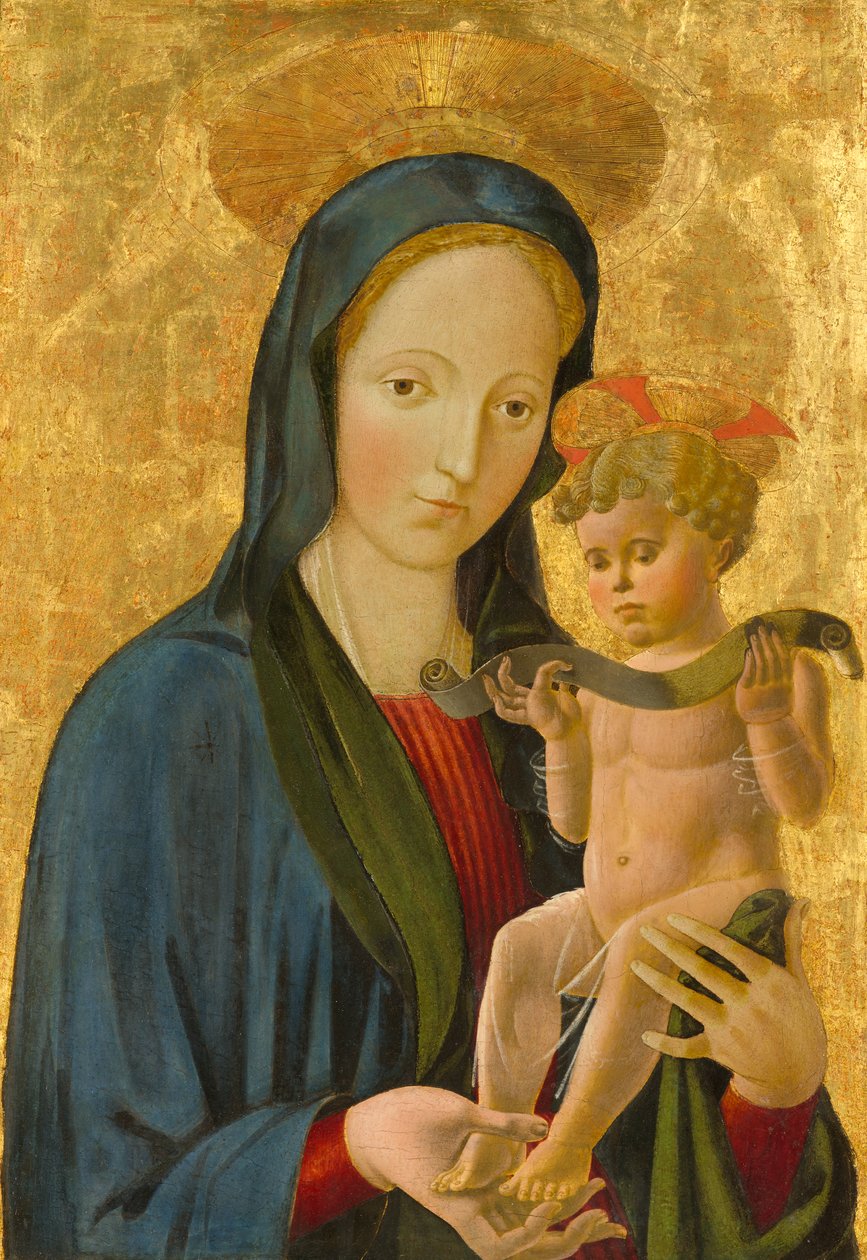 Madonna e criança de Paolo Uccello