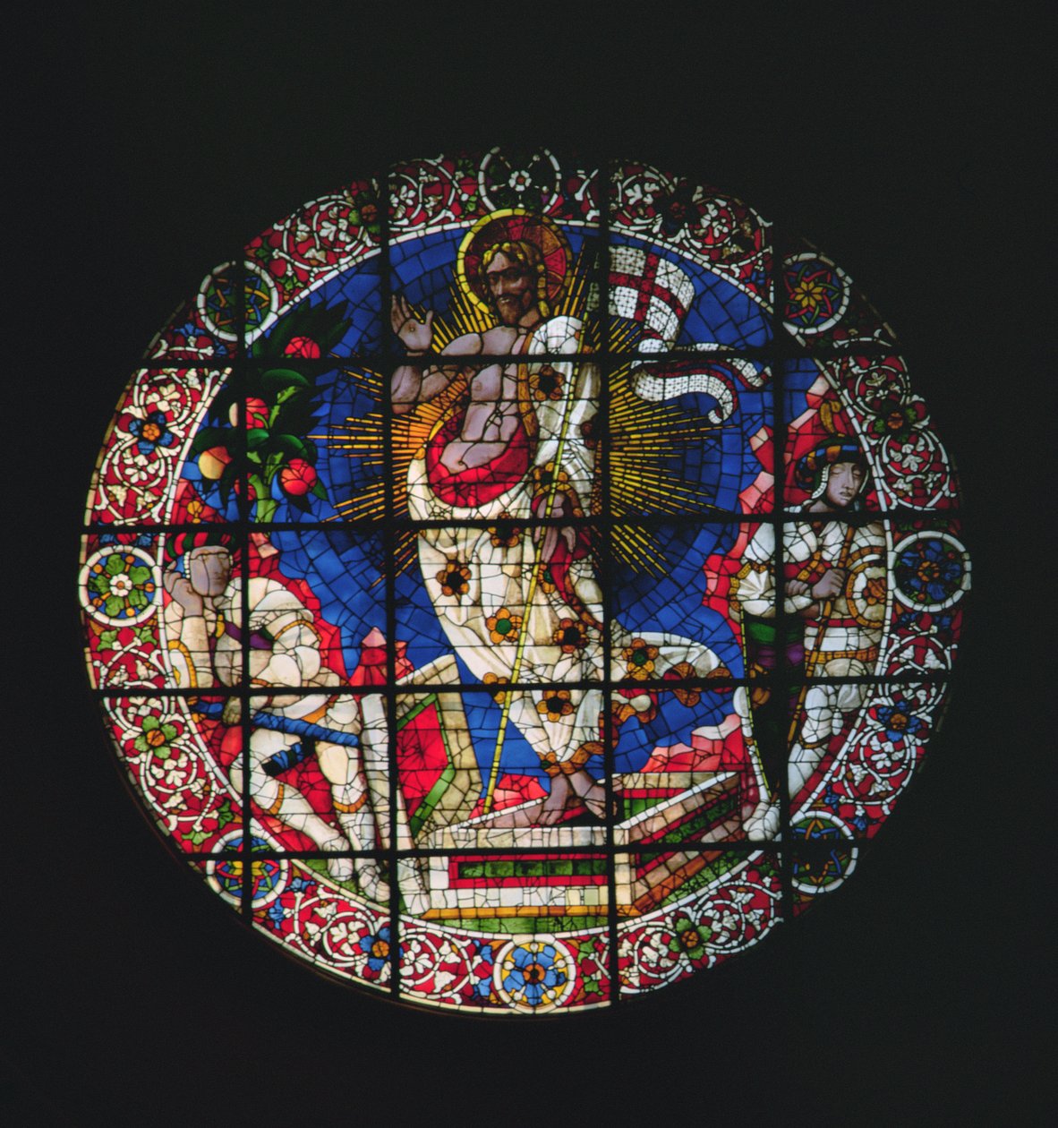 Oculus representando a ressurreição, 1443 de Paolo Uccello