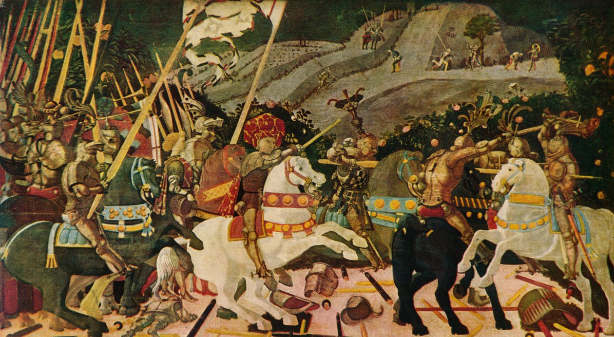 A Batalha de San Romano, c1438, 1909 de Paolo Uccello