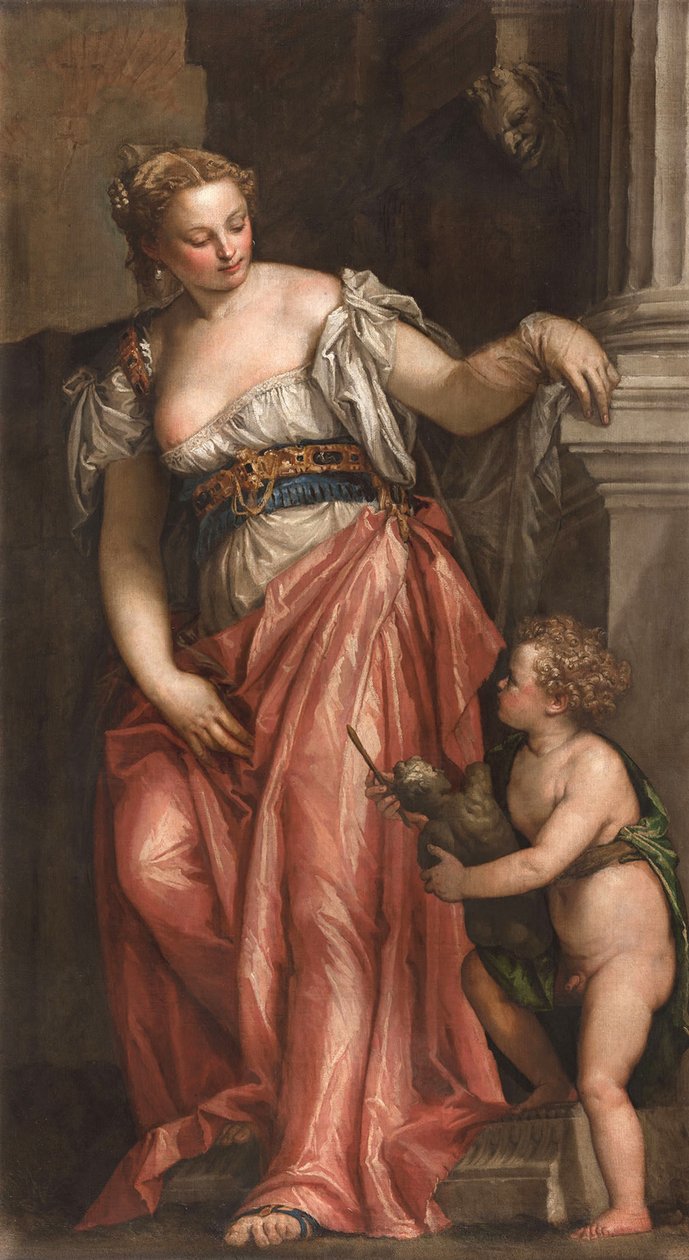 Alegoria da Escultura Alegoria da Escultura, ca 1557. de Paolo Veronese
