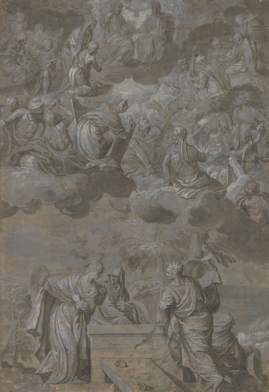 Alegoria da Redenção do Mundo, 1528-88. de Paolo Veronese