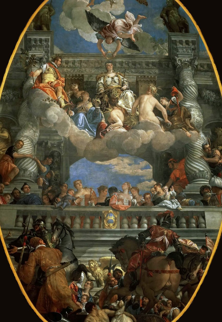 Apoteose de Veneza, 1585. de Paolo Veronese