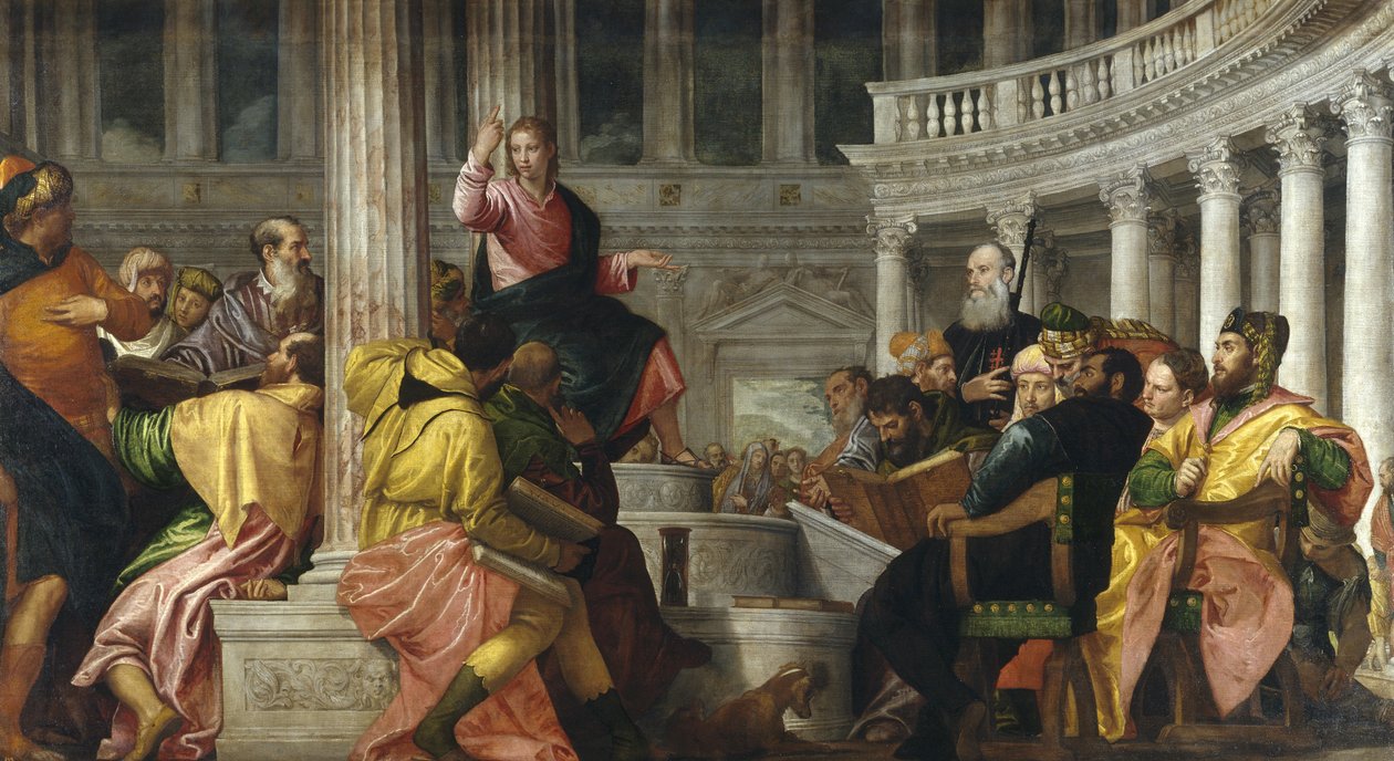 Cristo entre os médicos de Paolo Veronese
