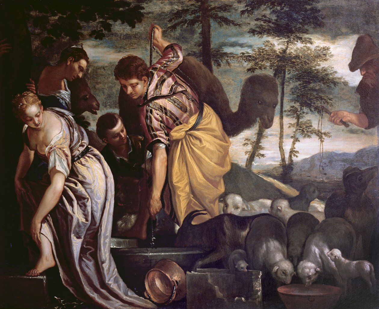Jacó no poço de Paolo Veronese