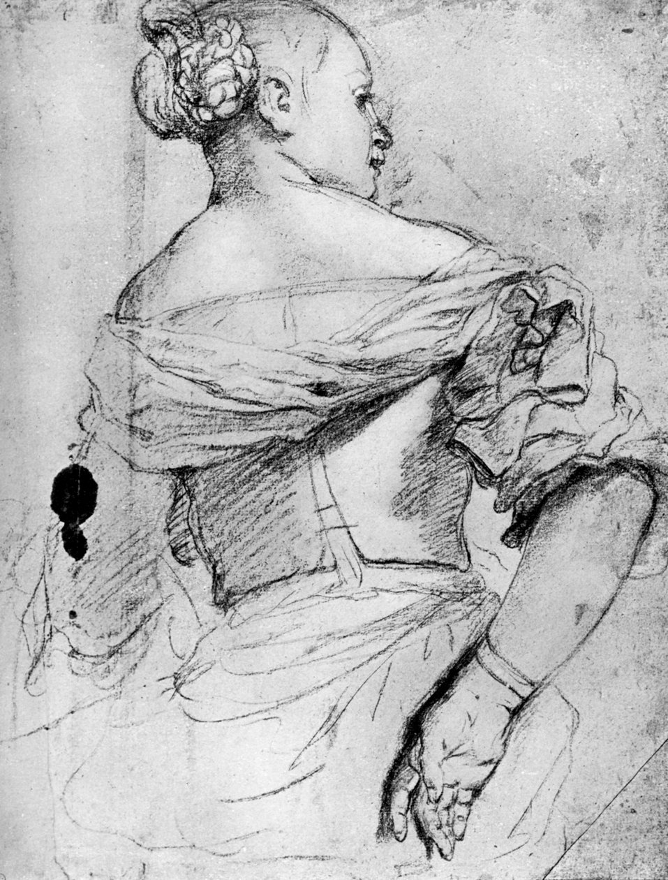 Estudo de uma mulher, 1913. de Paolo Veronese