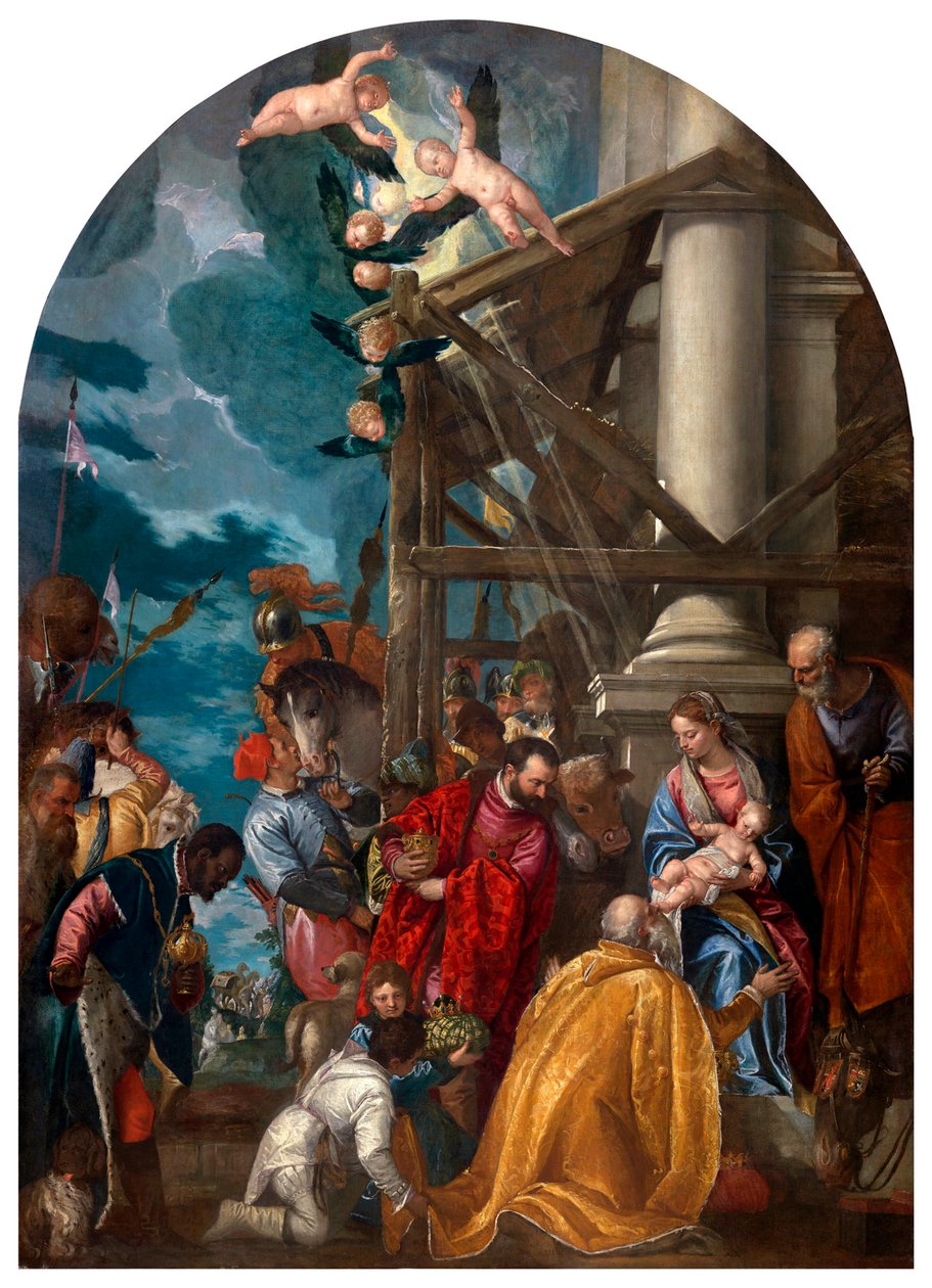 A Adoração dos Magos. de Paolo Veronese