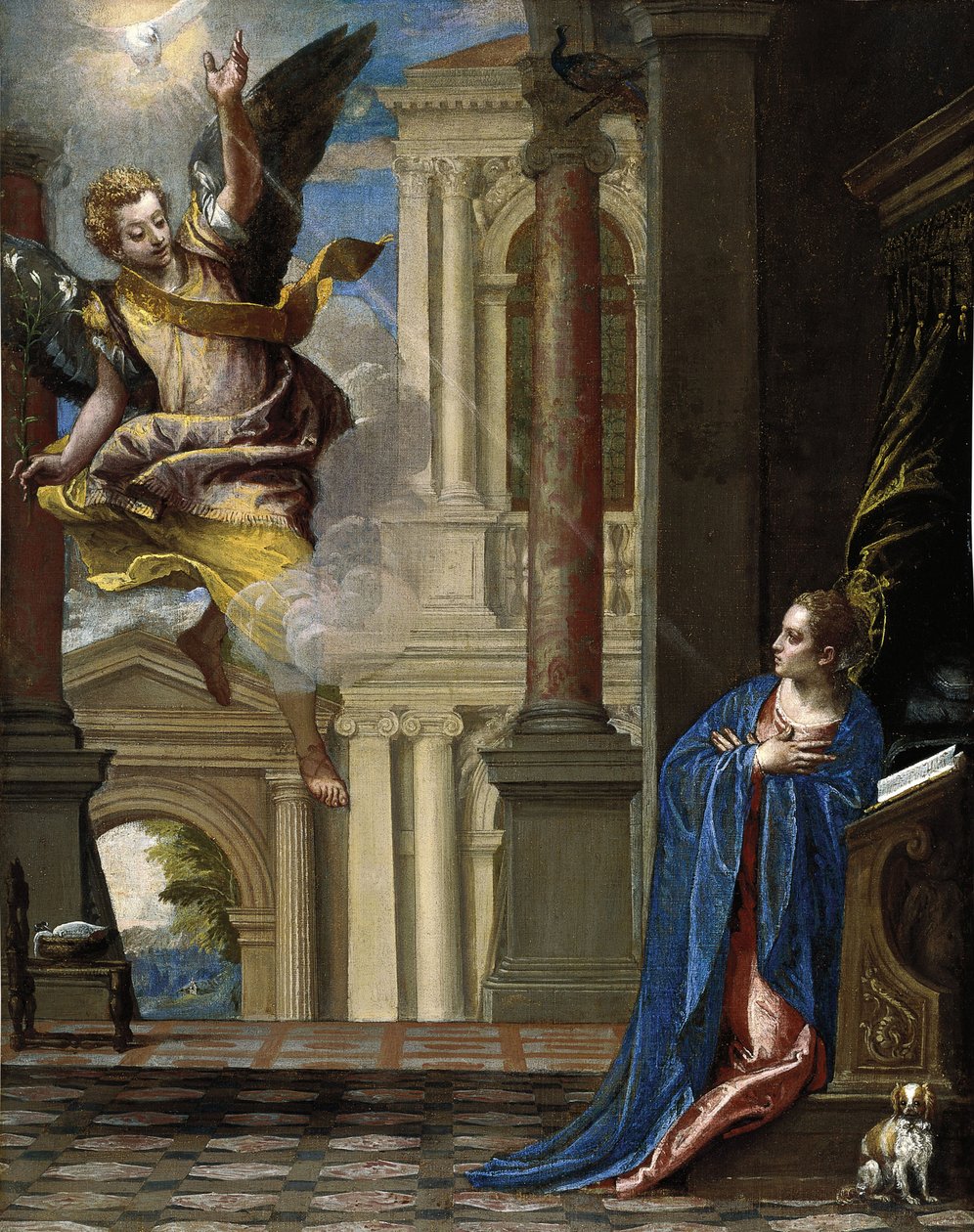 A Anunciação de Paolo Veronese