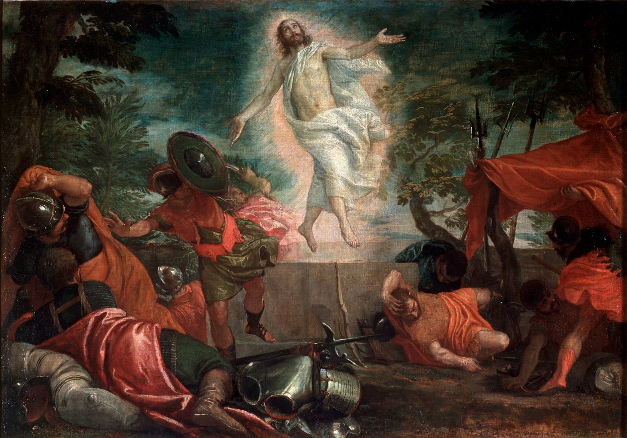 A Ascensão de Cristo, c1580 de Paolo Veronese