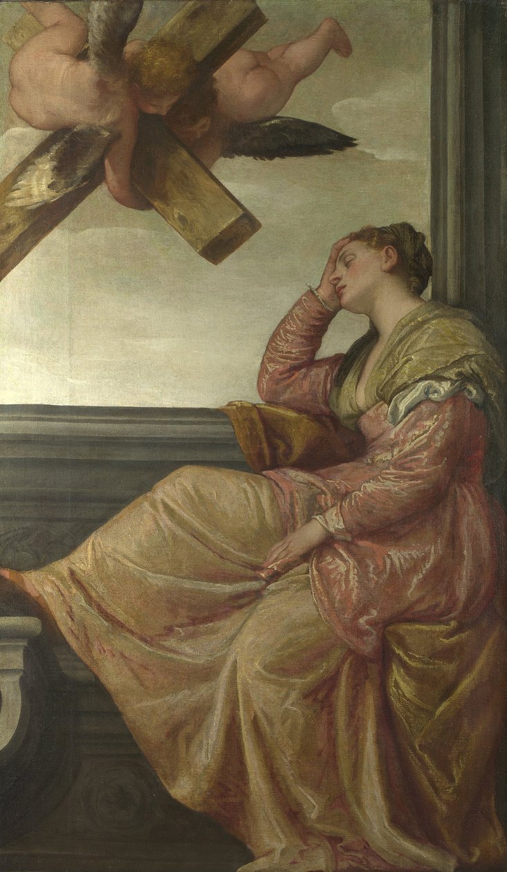 O sonho de Santa Helena, c. 1570 de Paolo Veronese