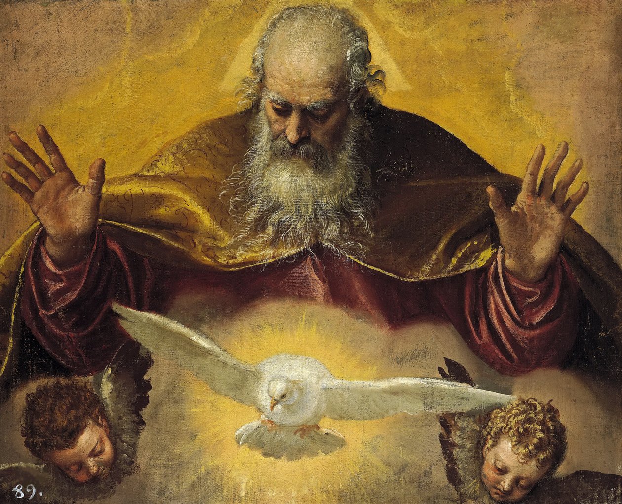 O Pai Eterno. de Paolo Veronese