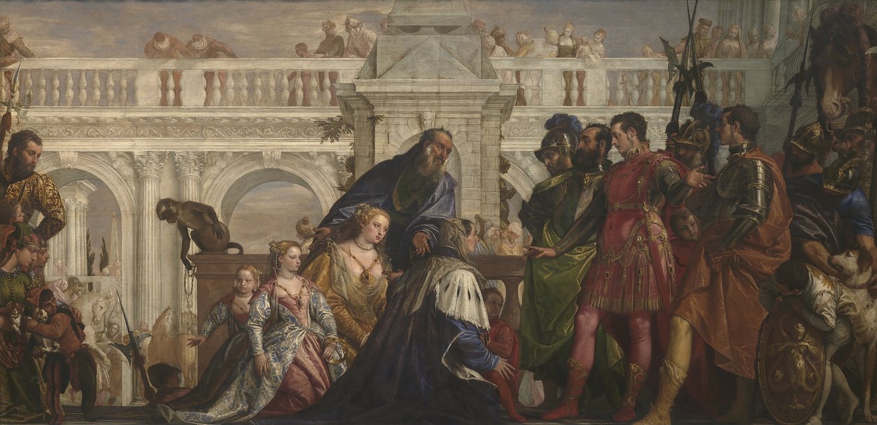 A família de Dario perante Alexandre de Paolo Veronese