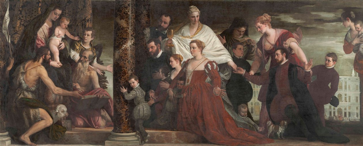 A Madona da família Cuccina de Paolo Veronese