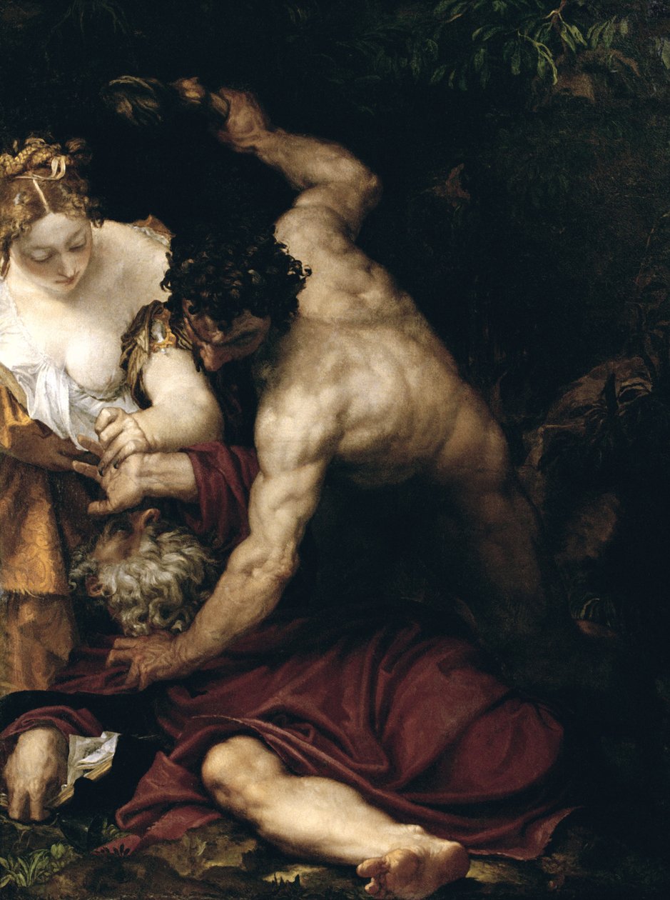 A tentação de Santo Antônio, c.1552 de Paolo Veronese
