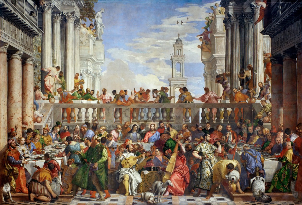 O casamento em Caná de Paolo Veronese