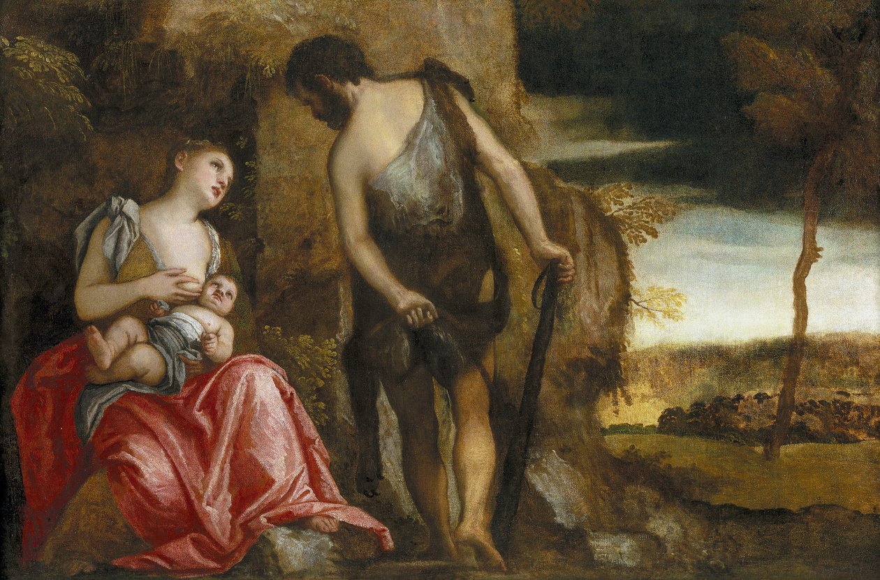 A família de Caim vagando de Paolo Veronese