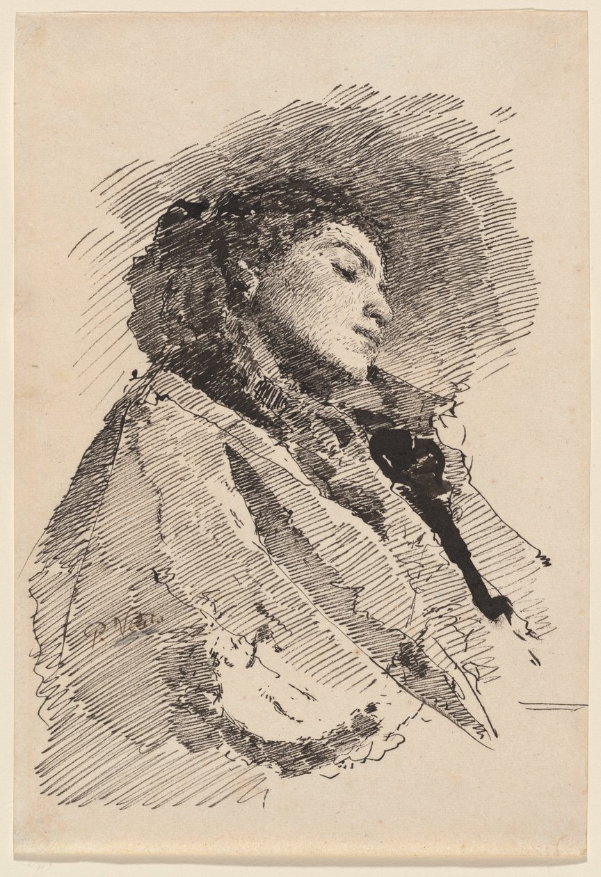 Jovem dormindo de Paolo Vetri
